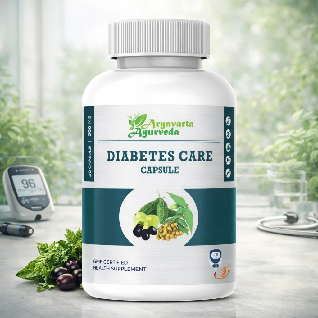 Diabetes Care Capsule – Aryavarta Ayurveda (30 Capsules)