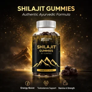 Shilajit Gummies – Aryavarta Ayurveda (30 Gummies)
